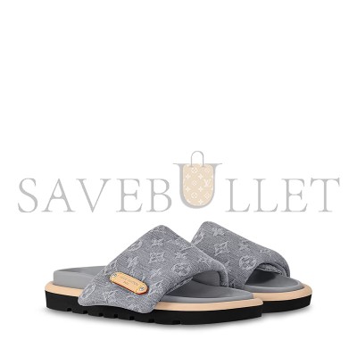 LOUIS VUITTON POOL PILLOW FLAT COMFORT MULE 1AGUZY